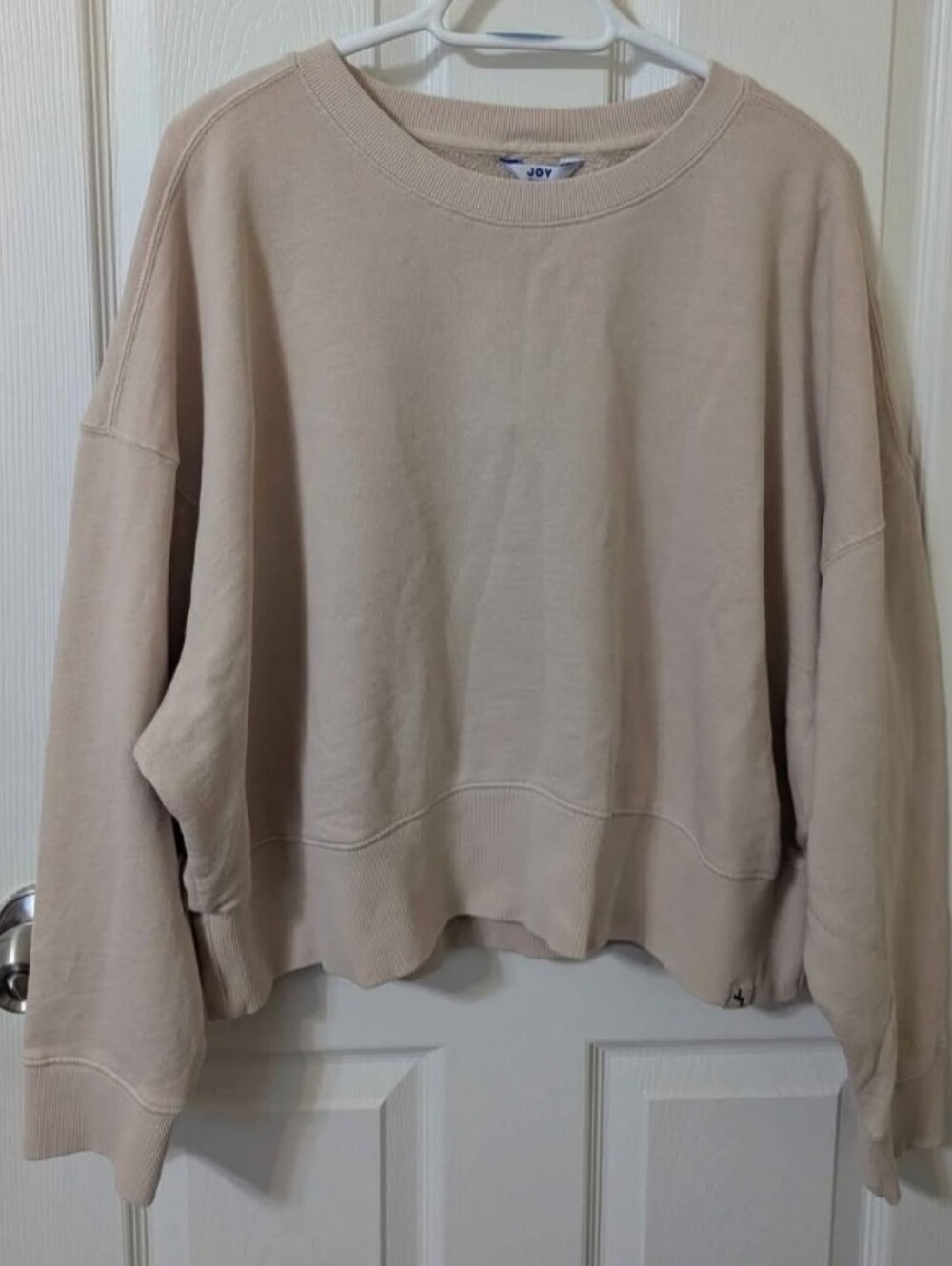 NWT JoyLab XXL beige sweatshirt